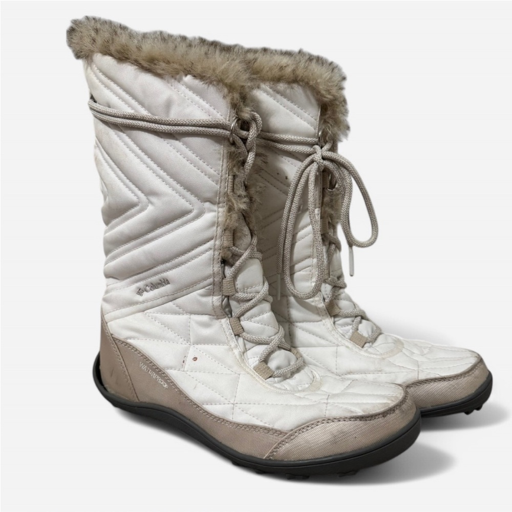 White Columbia winter boots